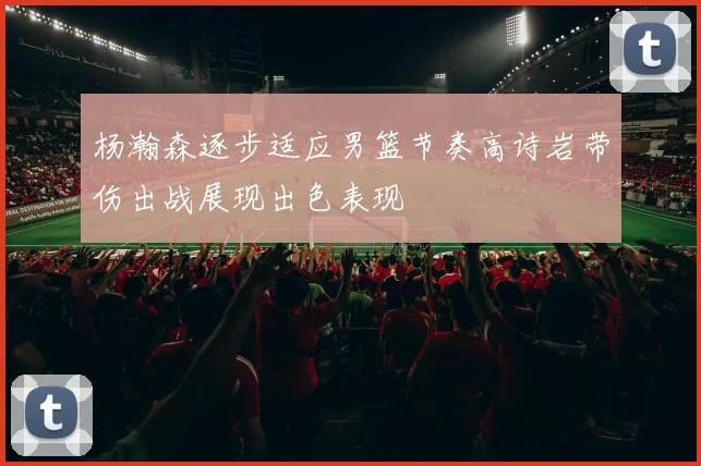 杨瀚森逐步适应男篮节奏高诗岩带伤出战展现出色表现
